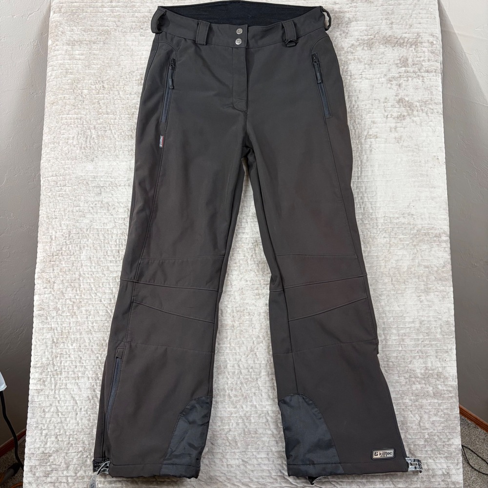 Killtec Level 3 Technical Outdoor Ski Snowboard Pants Charcoal Gray Women's 12